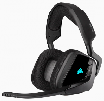 Corsair VOID RGB ELITE Wireless Premium Gaming Headset w/7.1 Surround Sound - Carbon (AP) 立體聲 無線電競耳機 #CA-9011201-AP  [香港行貨]