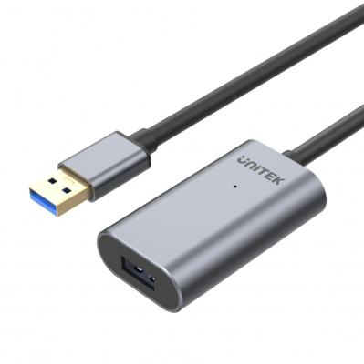UNITEK Y-3005 USB 3.0 Extension Cable - 10M 傳輸線 #Y-3005 [香港行貨]
