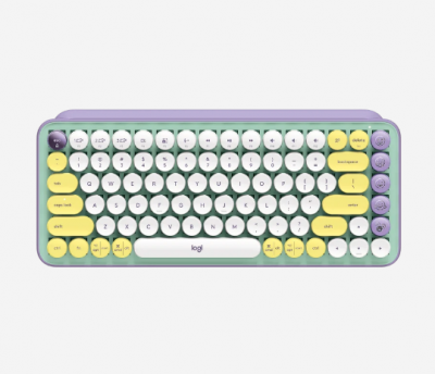 Logitech POP KEYS Wireless Keyboard 無線藍牙機械鍵盤 - Mint #LGTKPOPKEYSMT [香港行貨] (2年保養)