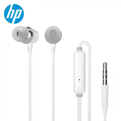 HP DHE-7000 3.5mm Earphone w/Mic 有線入耳式耳機連麥克風 - WH #DHE-7000WH [香港行貨]