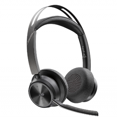 Plantron Poly Voyager Focus 2 Microsoft UC Bluetooth Headset 無線耳機 #VFOCUS2-M [香港行貨]