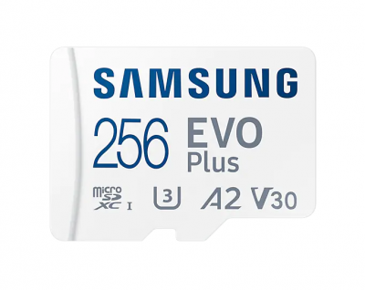 Samsung EVO Plus MicroSDXC 2021 記憶卡 256GB #MB-MC256GKA [香港行貨]