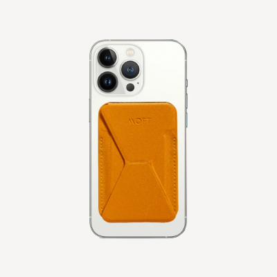 MOFT Snap-on Phone Stand & Wallet 磁吸手機卡包支架 - Hello Yellow #MS007M-1-E-YL2021 [香港行貨]