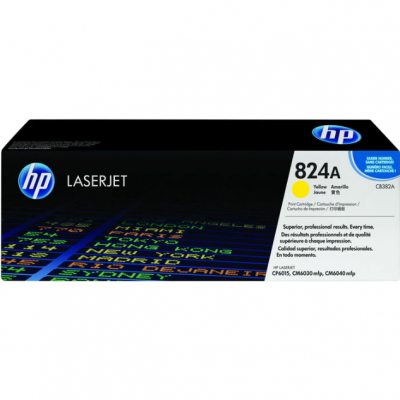HP 824A Yellow Toner for Color LaserJet CP6015/CM6030/CM6040 碳粉 #CB382A-2