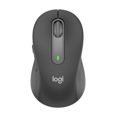 Logitech Signature M650 Silent Wireless Mouse 無線滑鼠 - Black #LGTM650BK [香港行貨] (1年保養)