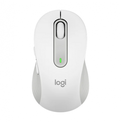 Logitech Signature M650 Silent Wireless Mouse 無線滑鼠 - White #LGTM650WH [香港行貨] (1年保養)