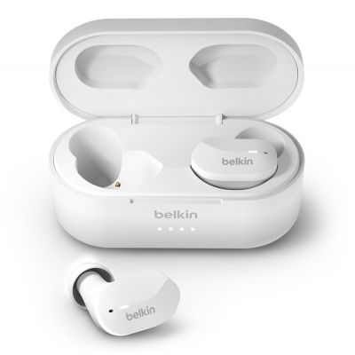 Belkin SOUNDFOAM TW BT Headphones - WH 真無線耳機 #AUC001BTWH [香港行貨]