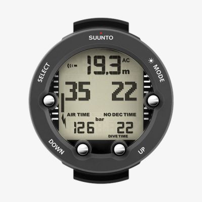 Suunto Vyper Novo Graphite Dive Watch w/Boot & USB 潛水電腦錶 運動腕錶 #SS021647000 [香港行貨]