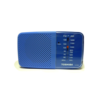 Toshiba TX-PR20 Pocket Radio FM/AM 袖珍型收音機 - BL #TX-PR20-BL [香港行貨] DSE 適用