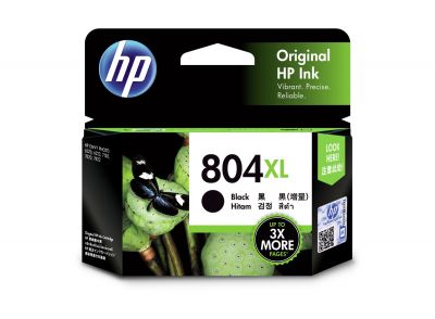 HP 804XL Black Original Ink Cartridge 墨盒 #T6N12AA [香港行貨]