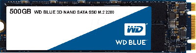 WD (Western Digital) Blue Sata M.2 2280 SSD 固態硬碟 #WDS500G2B0B (500G) [香港行資]