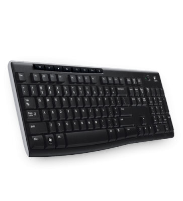 LOGITECH K270 Wireless Keyboard - English 無線鍵盤 (香港行貨) #LGTK270ENG