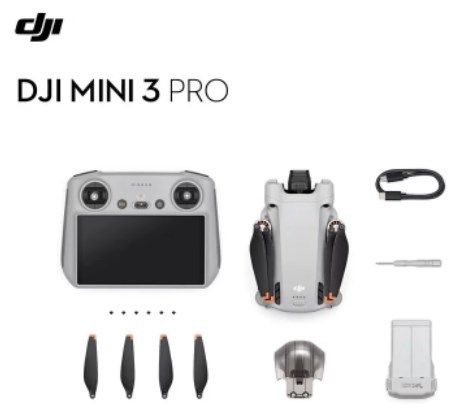 DJI Mini 3 Pro 航拍機(附螢幕遙控器) #DJIMINI3PRO [香港行貨]