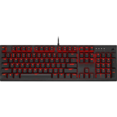 Corsair K60 PRO Mechanical Gaming Keyboard - Red LED - CHERRY VIOLA 機械鍵軸 機械式電競鍵盤 #CH-910D029-NA [香港行貨]