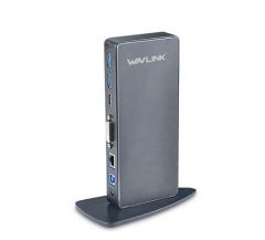 WAVLINK USB3.0 Aluminum Universal Docking Station (UG39DK7)