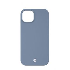 Momax iPhone 13 6.1" Silicone Case 超薄矽膠磁吸保護殼 - Blue #MSAP21MB [香港行貨]