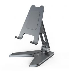 Boneruy aluminium foldable stand - GY 平板電腦摺疊桌面支架 #P10-GY [香港正貨]