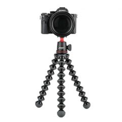 JOBY GorillaPod 3K Kit - Professional-grade ABS flexible tripod with ball-head capable of holding 3kg of DSLR or Mirrorless Camera ,#jb01507 