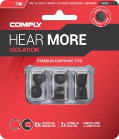 COMPLY T-100 Earbuds 中碼 3 對裝 T-Series