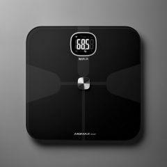 Momax Smart IoT WiFi HeaIth Tracker Body Scale - BK 智能體脂磅 #EW1SD [香港行貨]