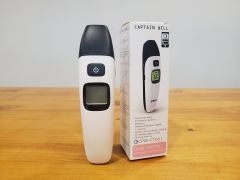 Captain Well FT001 Infrared Thermometer 2合1 額+耳探 體溫計 #CPW-FT001 [香港正貨]