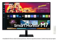 Samsung 32" M7 Smart Tizen Monitor 2022 M7 次世代智能顯示器 2022 #LS32BM702UCXXK [香港行貨]