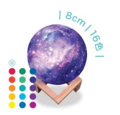 Chocho Starry Light 8cm 多色燈光星空幻彩小夜燈 8厘米 (16種顏色加4種顔色變化, 連搖控) #CHO-GLRGB8 [香港行貨]