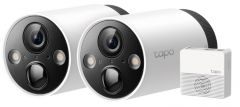 TP-LINK TAPO C420S2 BATTERY 2K IPCAM (2 Pcs) 智慧無線監控系統攝影機 (2個裝) #TAPO-C420S2 [香港行貨]