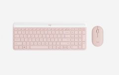 LOGITECH MK470 WIRELESS Keyboard Mouse COMBO ENG Pink 無線鍵盤滑鼠組合 英文版 粉紅色 #LGTMK470PKENG [香港行貨]