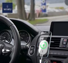 WiWU CH-306 Magnetic Attached Wireless Charger Car mount 無線磁吸汽車充電支架 #CH-306 [香港行貨]