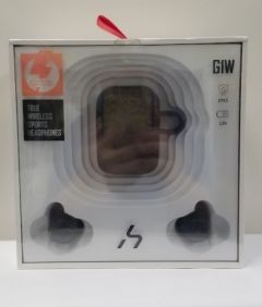 Havit G1W Ture Wireless Bluetooth EARBUDS Black 真無線藍牙耳機 黑色 #HV-G1W [香港行貨]