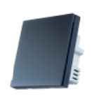 Aqara QBKG30LM（CN Package）Smart Wall Switch Space Gray （With Neutral, Single Rocker） 智能開關 H1 Pro 星空灰（零火線 單鍵版）#QBKG30LM [香港行貨]