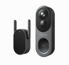360 Botslab R811 5MP 2.5K Video Doorbell 2 Pro 無線視訊相機門鈴 #360-R811 [香港行貨]