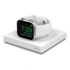 Belkin Boost Charge Pro Portable Fast Charger w/5w Power Adapter for Apple Watch 便攜快速充電器 連火牛 - White #WIZ015MYWH [香港行貨]