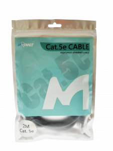 MPower Cat.5e Lan Cable 2M - Black #M5-2MBK [香港行貨]