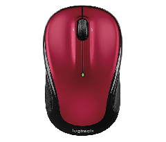 Logitech M325 Wireless Mouse (Red) #M325RED 無線滑鼠 [香港行貨] (3年保養)