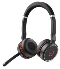 Jabra Evolve 75 MS Duo Headset w/LINK370 商用藍牙耳機 #7599-832-109 [香港行貨]
