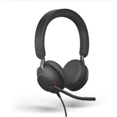 Jabra Evolve2 40 MS Stereo USB-A Headset Black 商務耳機 #24089-999-999 [香港行貨]