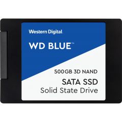 WD (Western Digital) Blue 3D Nand Sata SSD 固態硬碟 (500G) #WDS500G2B0A [香港行資]