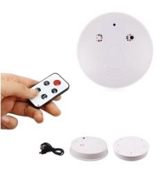 Smoke Detector DVR Camera with Remote Control (TF card supported