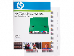 HP Backup Tape Q2010A HP LTO4 Ultrium WORM bar code label pack