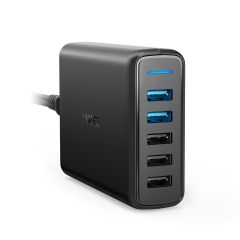 ANKER Power Speed 5 2xQC3.0 USB Charger UK y充電器 #A2054K11 [香港行貨]
