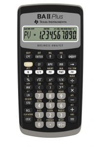 Texas Instruments BAII Plus™ Financial Calculator 計數機 (香港行貨) #BAIIPLUS-2