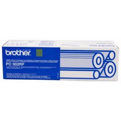 BROTHER PC302RF THERMAL FAX CONSUMABLES (2 PACK)  傳真機補充打印色帶 #0012502054528 [香港行貨]