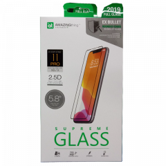 AMAZINGTHING (AT) Apple iPhone 11 Pro 2.5D Full (Black) Glass Protector 保護貼 #AT-IPX-MGF [香港行貨]
