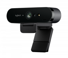 Logitech BRIO 4K PRO HD Webcam 網路攝影機 #LGTBRIO-CR [香港行貨] (3年保養)
