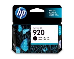 HP 920 Black Officejet Ink Cartridge 墨盒 #CD971AA [香港行貨]