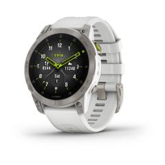 Garmin Epix Gen 2 Sapphire Silver DLC Titanium with Whitestone Band Smart Watch ENG 智能手錶 (英文版) #010-02582-20 [香港行貨]