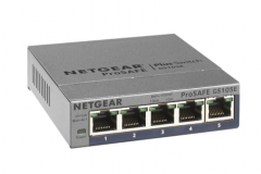  Netgear 5-Port Gigabit Plus Switch #GS105E [香港行貨] 