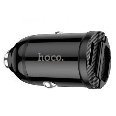 Hoco NZ2 PD30W+QC3.0 Car Charger 拉環 車載充電器 - Black #6931474748201 [香港行貨]